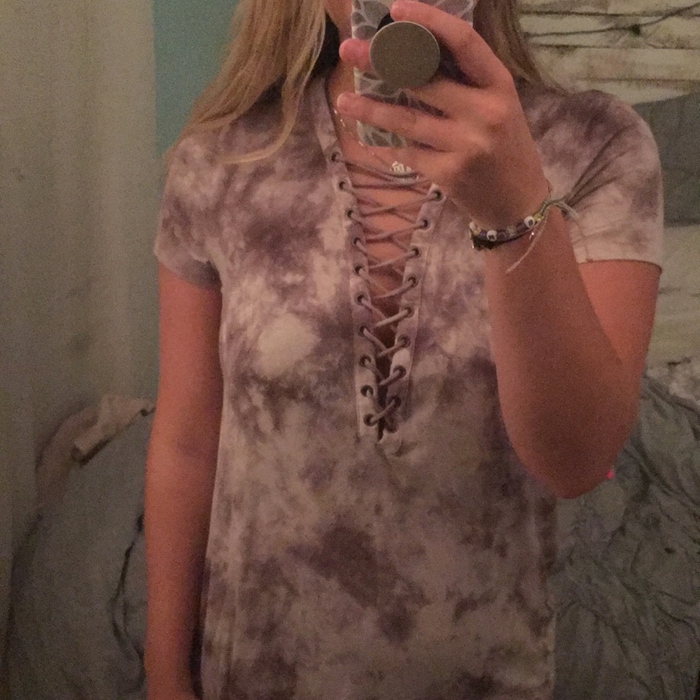 tie dye soft & sexy shirt
